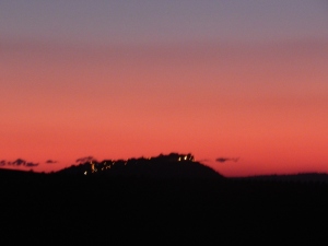 Sunset over Montenero